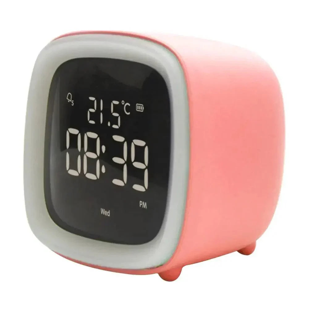 Cartoon Rabbit Alarm Clock | LED Night Light Design | Digital Clock