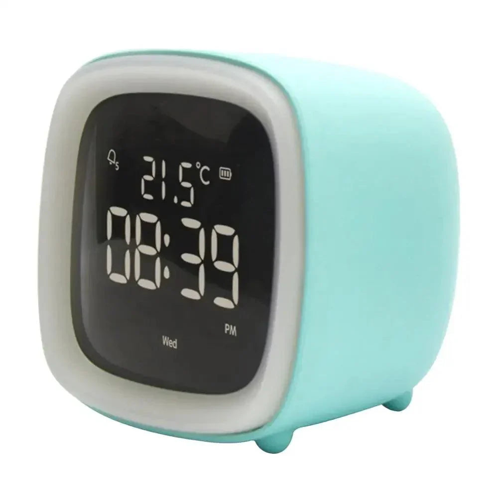 Cartoon Rabbit Alarm Clock | LED Night Light Design | Digital Clock