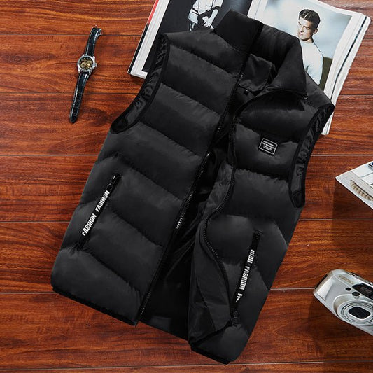 Casual Front-Zip Vest