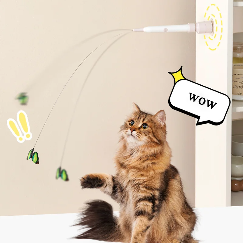 Catfri® DancingButterfly: Interactive Playful Dancing Butterfly for Cats