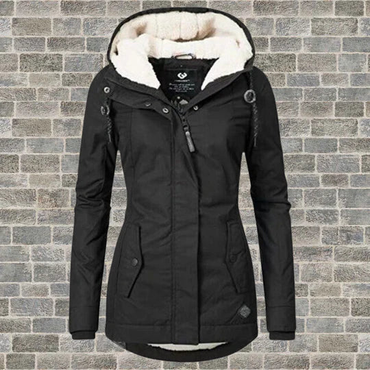 CELINE - New Pleated Coat with Hood