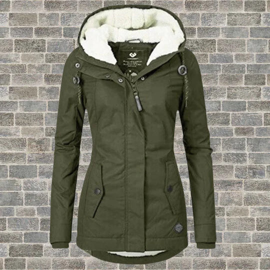 CELINE - New Pleated Coat with Hood