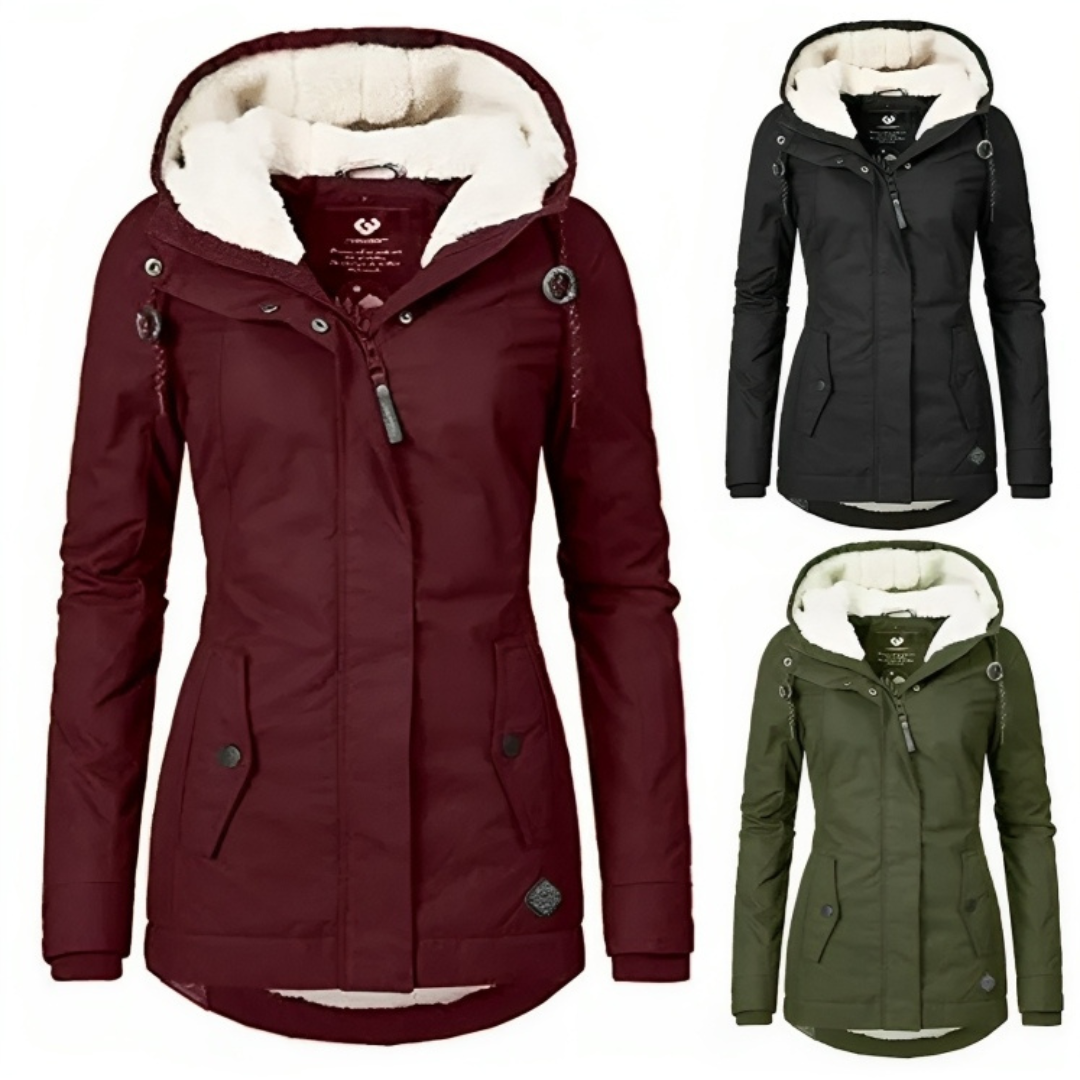 CELINE - New Pleated Coat with Hood