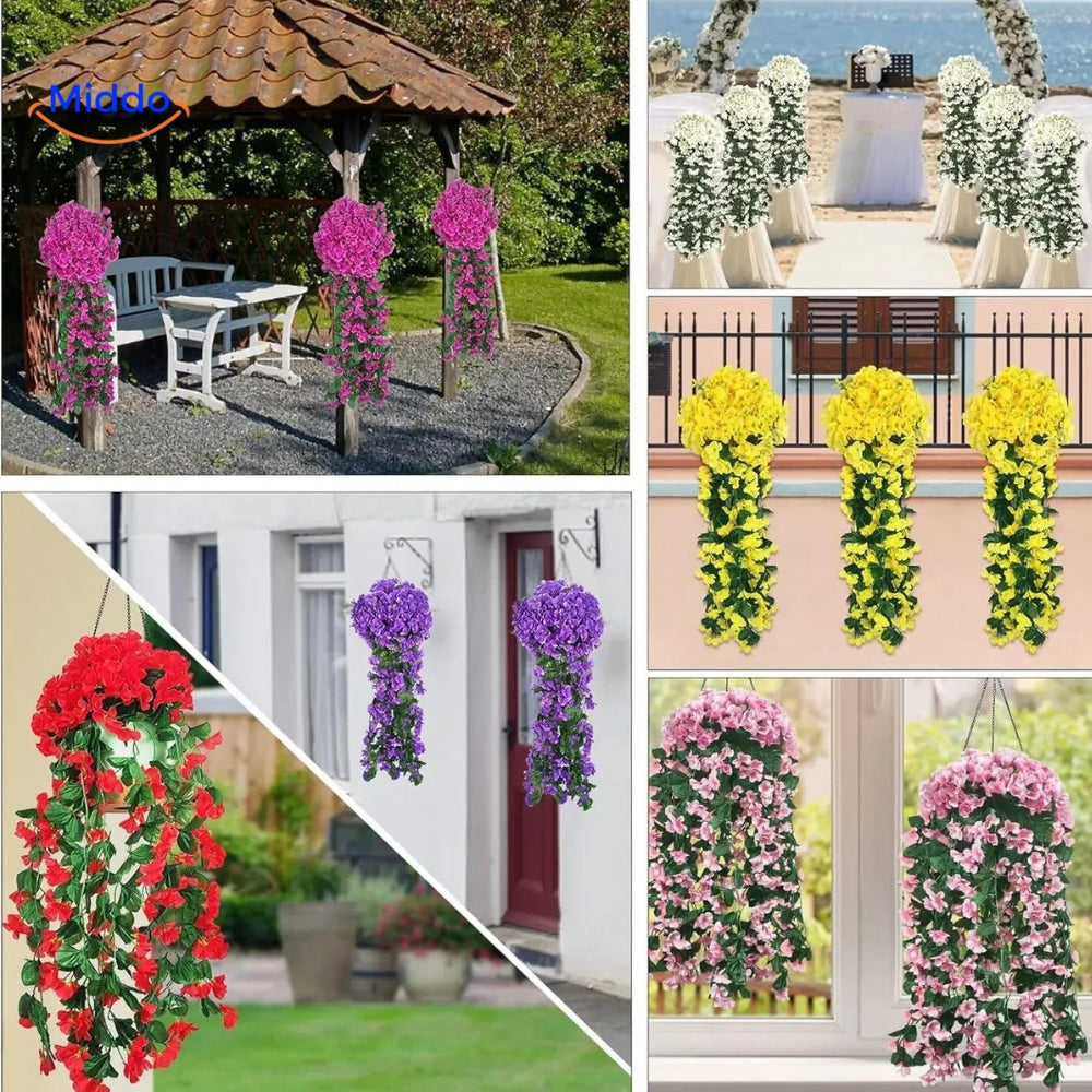 Charming Orchid Cascade | Artificial Flowers for Every Occasion and Season