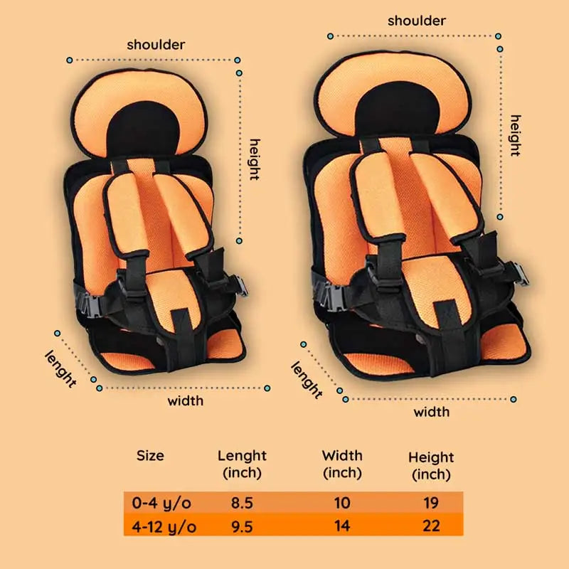 Child Car Seat Cushion: Safe & Comfortable Travel (0-12 years)