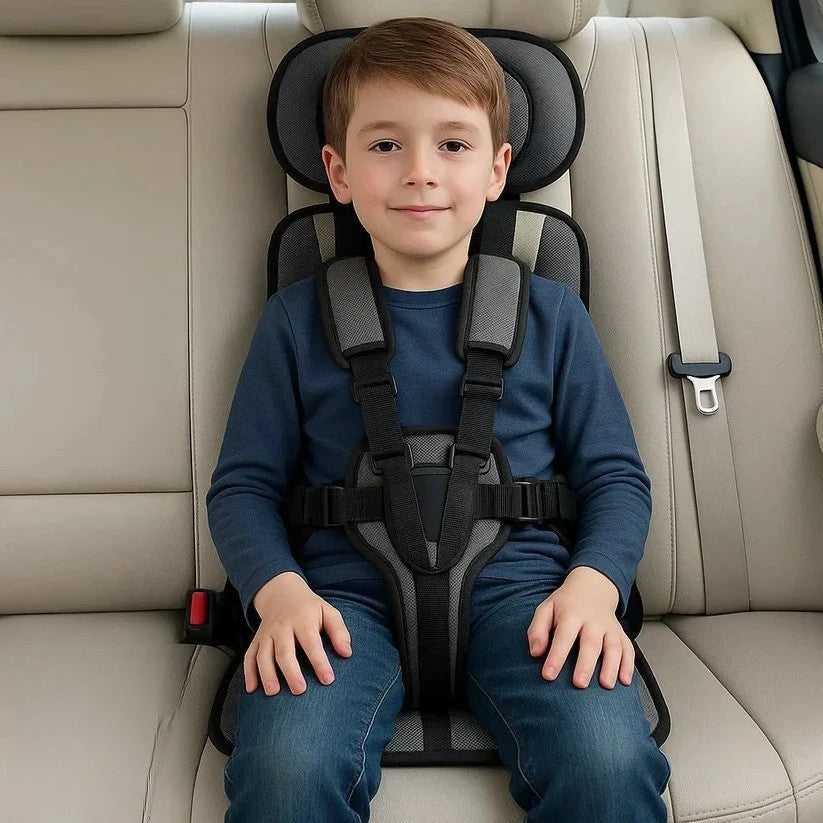 Child Seat | Foldable Travel Seat for On-the-Go | Quick Installation with Harness System | GoSeat