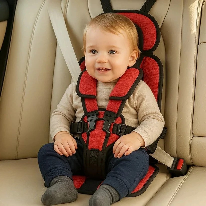Child Seat | Foldable Travel Seat for On-the-Go | Quick Installation with Harness System | GoSeat