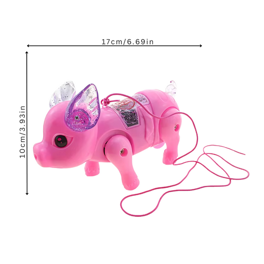 Children's Musical Walking Pig Toy