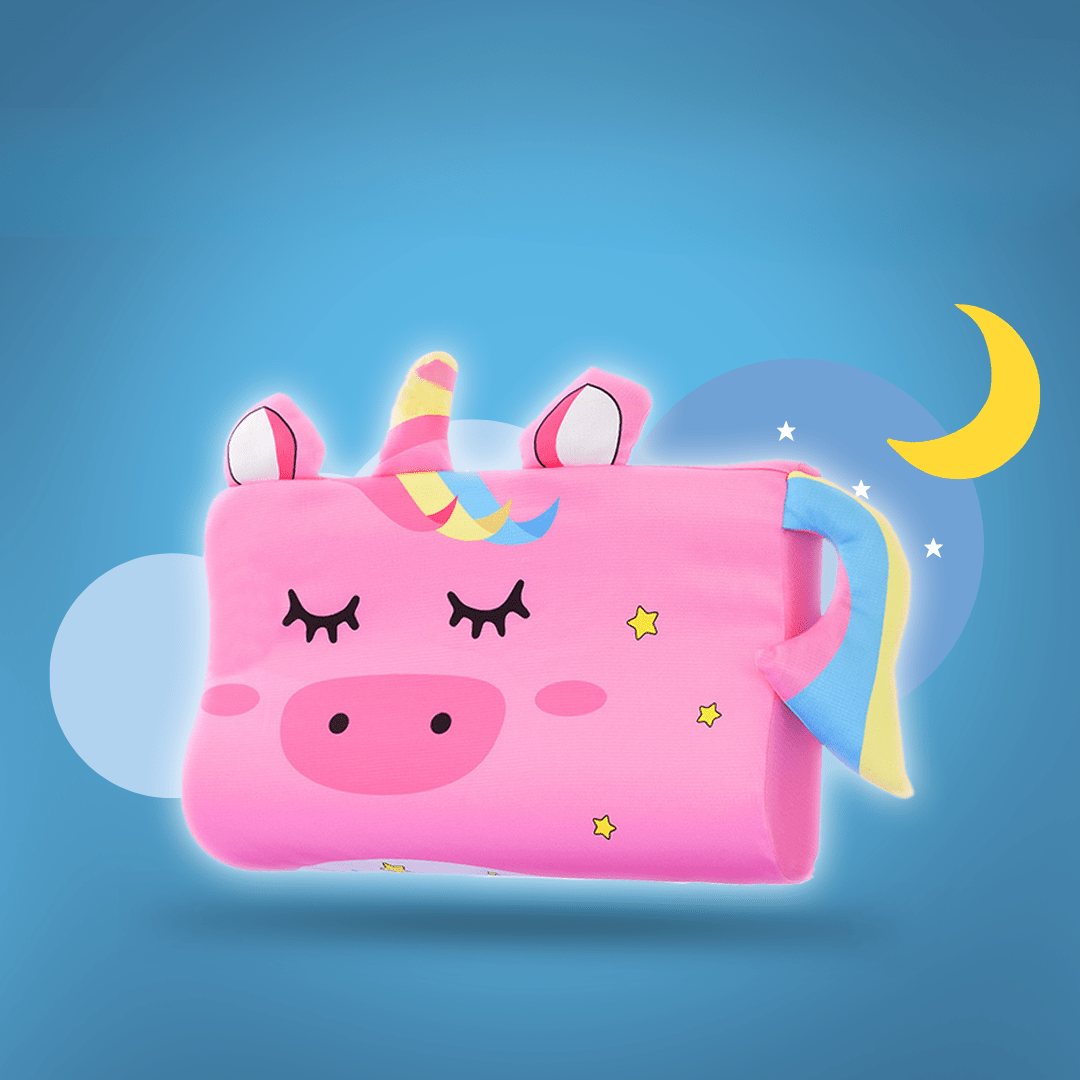 Children's Pillow | Ergonomic Memory Foam | Breathable | DozyBear