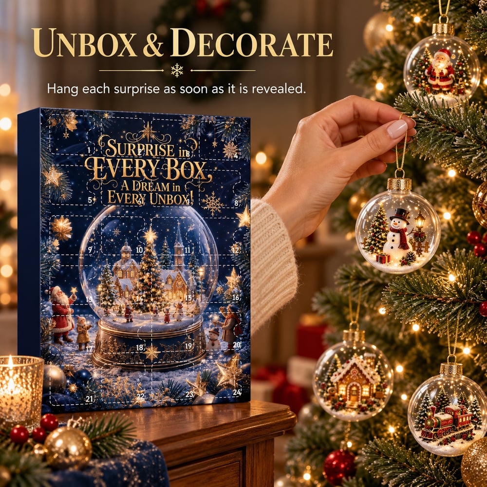 Christmas Baubles Advent Calendar 2026 – 24 Days of Festive Surprises