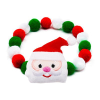 Christmas Pom-Pom Collar