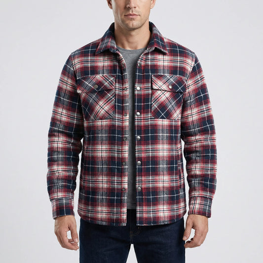 Classic Lumberjack Jacket in Retro Style
