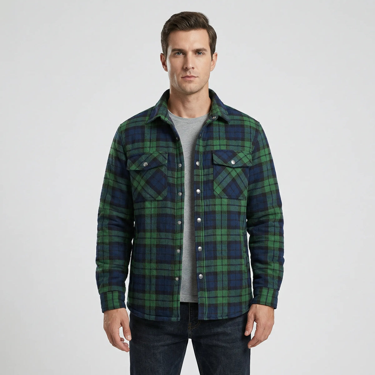 Classic Lumberjack Jacket in Retro Style