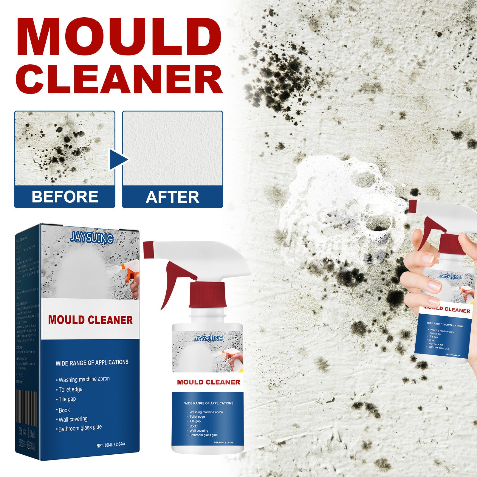 Cleaner Pro° AntiMould: Anti-Mold Cleaning Foam