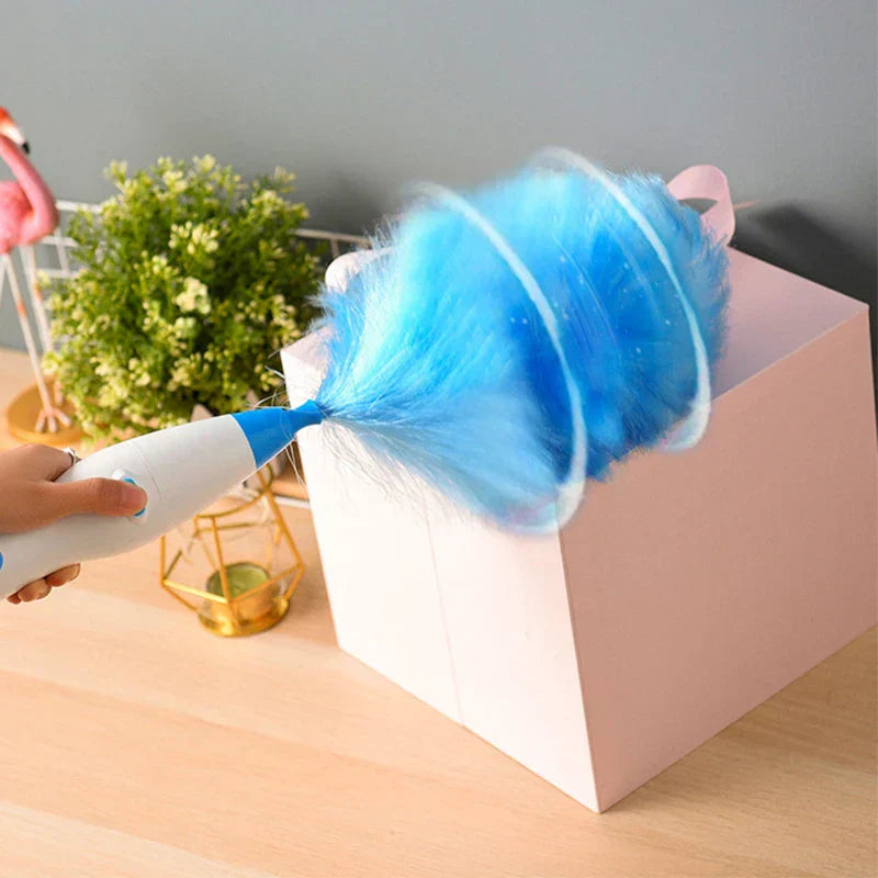 Cleaner Pro° DustBrush: Multi-Purpose Rechargeable Dust Brush Collector Cleaning Tool