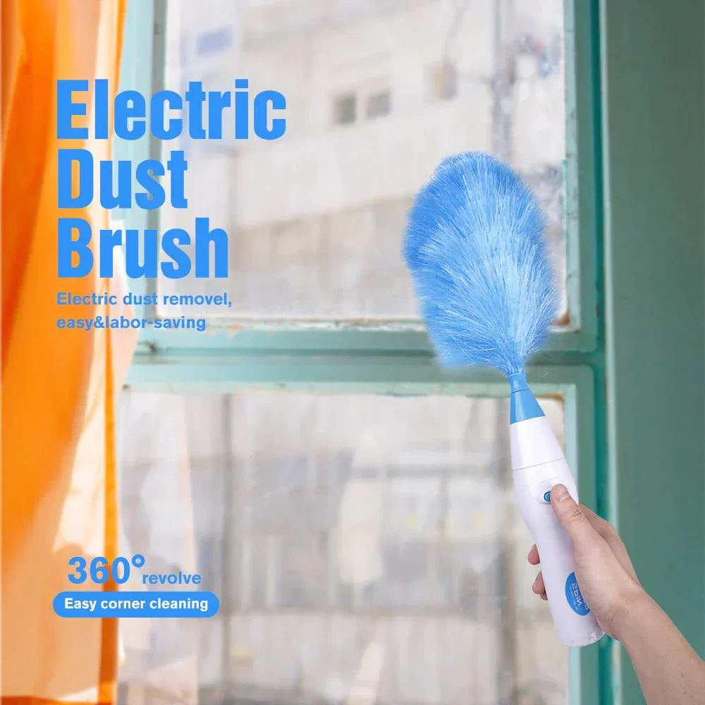 Cleaner Pro° DustBrush: Multi-Purpose Rechargeable Dust Brush Collector Cleaning Tool