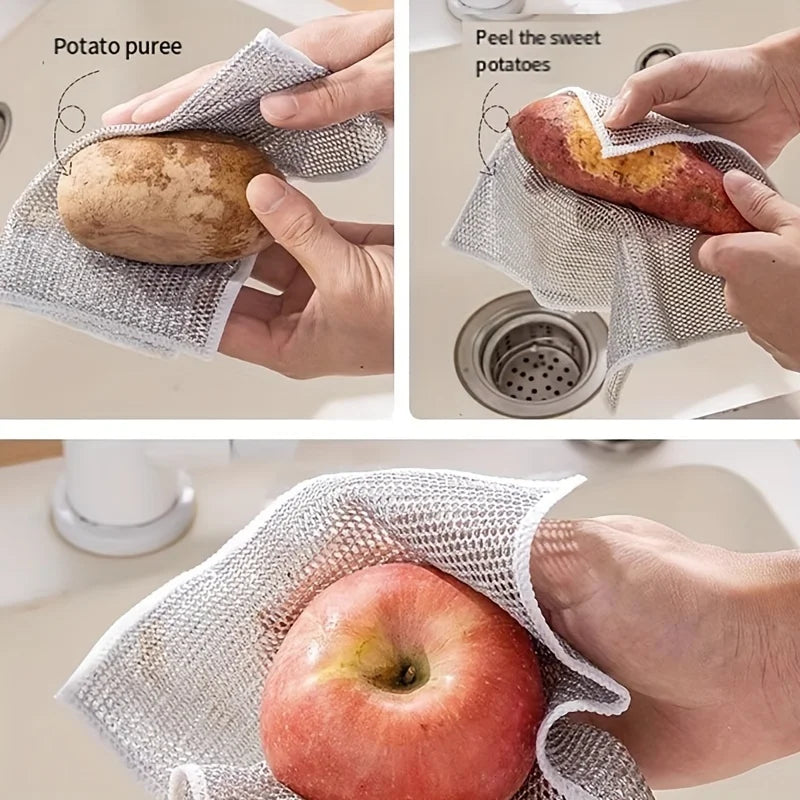Cleaner Pro° ScrubPad: Multi-Purpose Wire Dish Scrub Pad