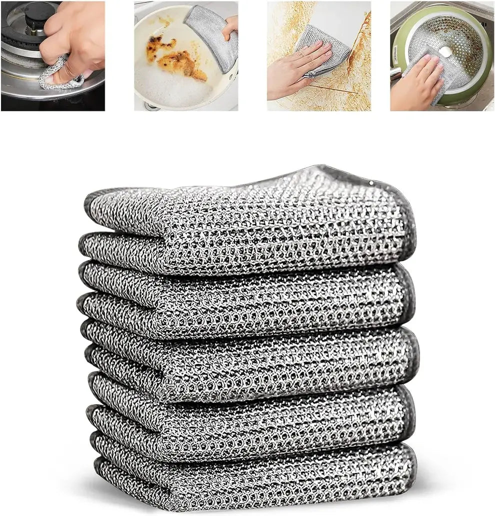 Cleaner Pro° ScrubPad: Multi-Purpose Wire Dish Scrub Pad