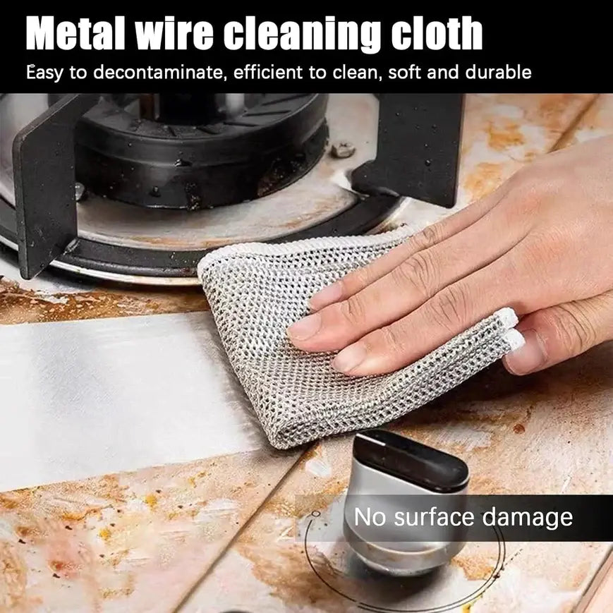 Cleaner Pro° ScrubPad: Multi-Purpose Wire Dish Scrub Pad