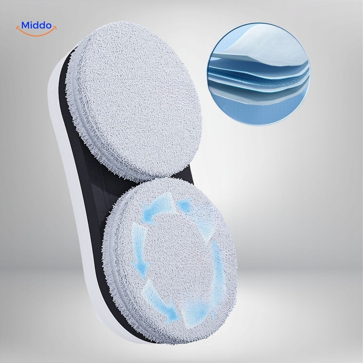 CleanSweep™ Window Robot | Automatic Cleaning with Sensors & Water Spray or Separate Pads.
