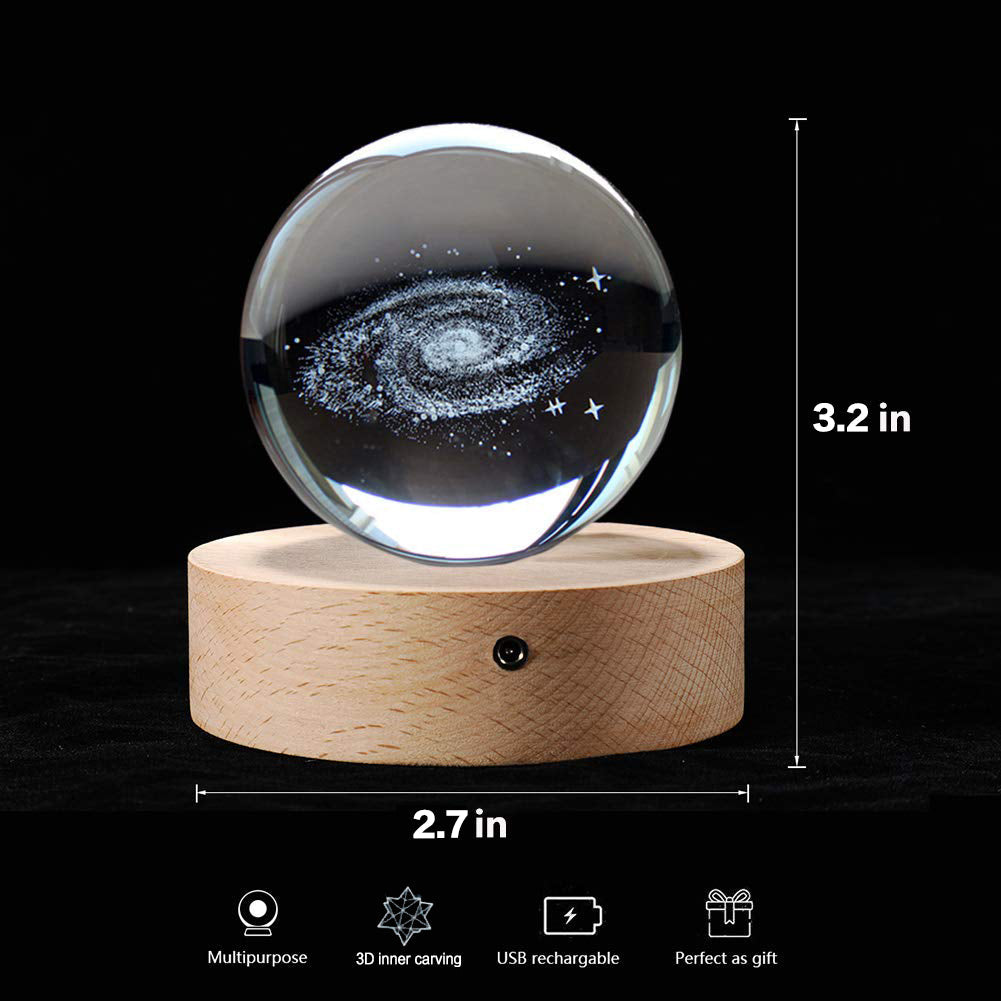 Closora | 3D Planet Crystal Ball