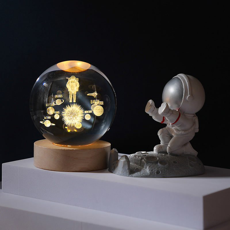 Closora | 3D Planet Crystal Ball