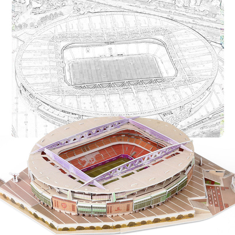 Closora | 3D Puzzle Football Stadium