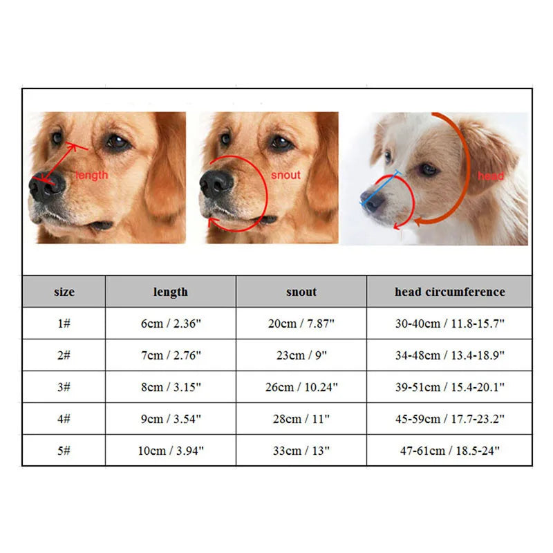 Closora – Adjustable Silicone Dog Muzzle