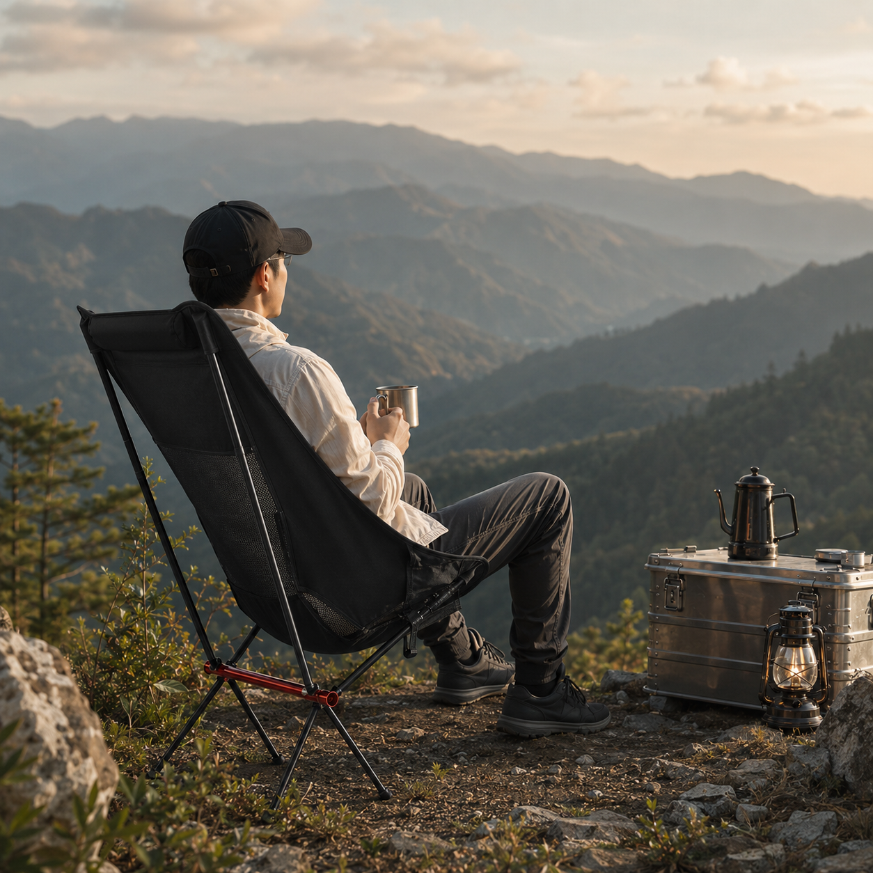 Closora | Aeroluna Ultralight Folding Highback Chair