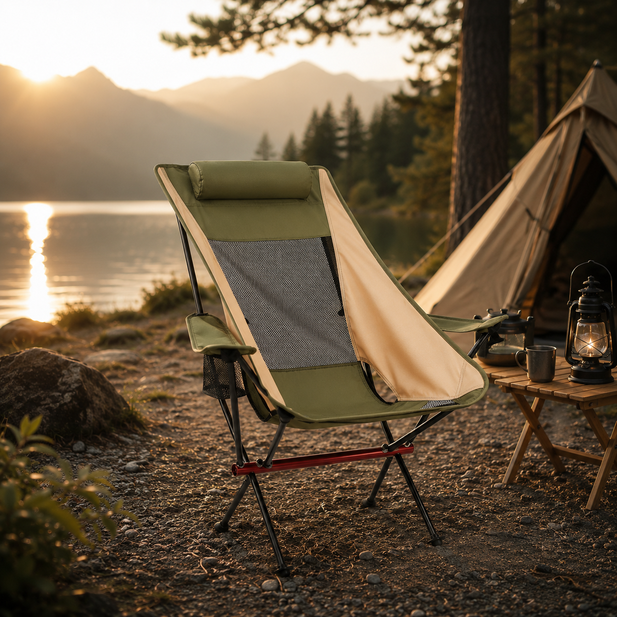 Closora | Aeroluna Ultralight Folding Highback Chair