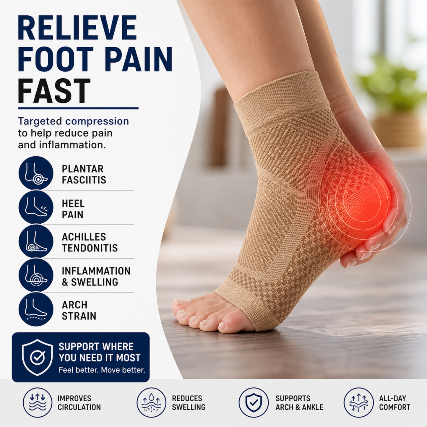 Closora | AnkriFit Ankle Compression Sleeve