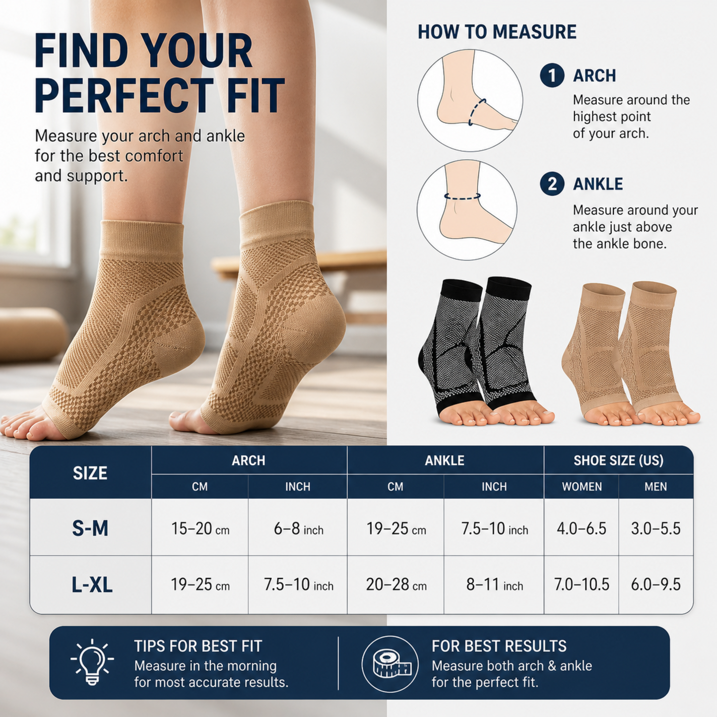 Closora | AnkriFit Ankle Compression Sleeve