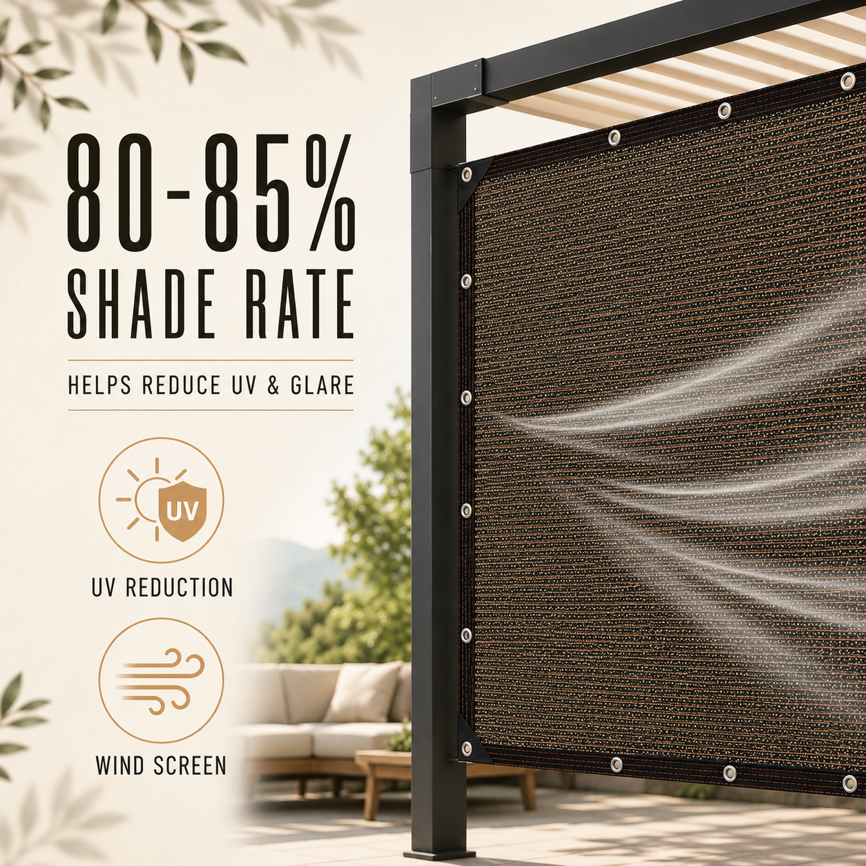 Closora | Aurevo Retractable Side Shade Panel