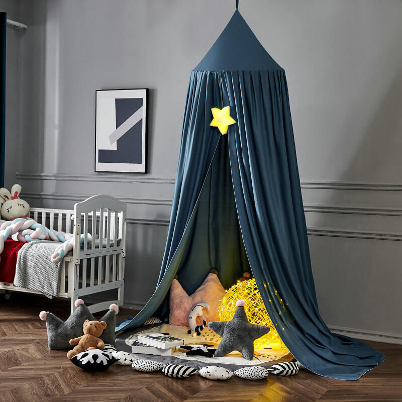 Closora | Blackout Bed Canopy for Kids | Soft, Breathable & Light-Blocking for Dreamy Play and Sleep Spaces