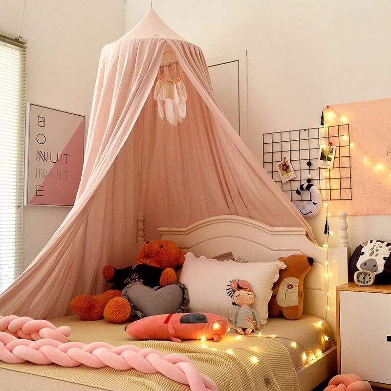 Closora | Blackout Bed Canopy for Kids | Soft, Breathable & Light-Blocking for Dreamy Play and Sleep Spaces