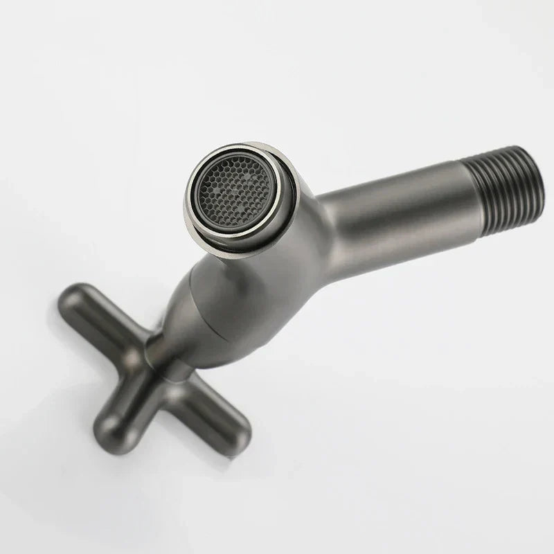 Closora | BrassFlow – Wall-Mounted Cold Water Tap in Solid Brass