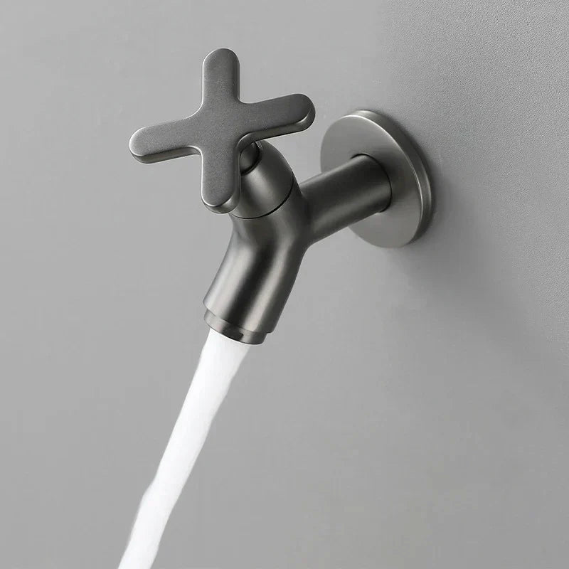 Closora | BrassFlow – Wall-Mounted Cold Water Tap in Solid Brass