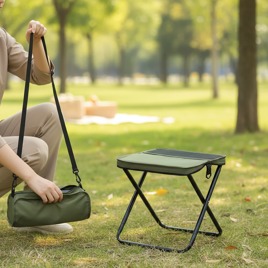 Closora | Campella Foldable Tripod Camping Stool