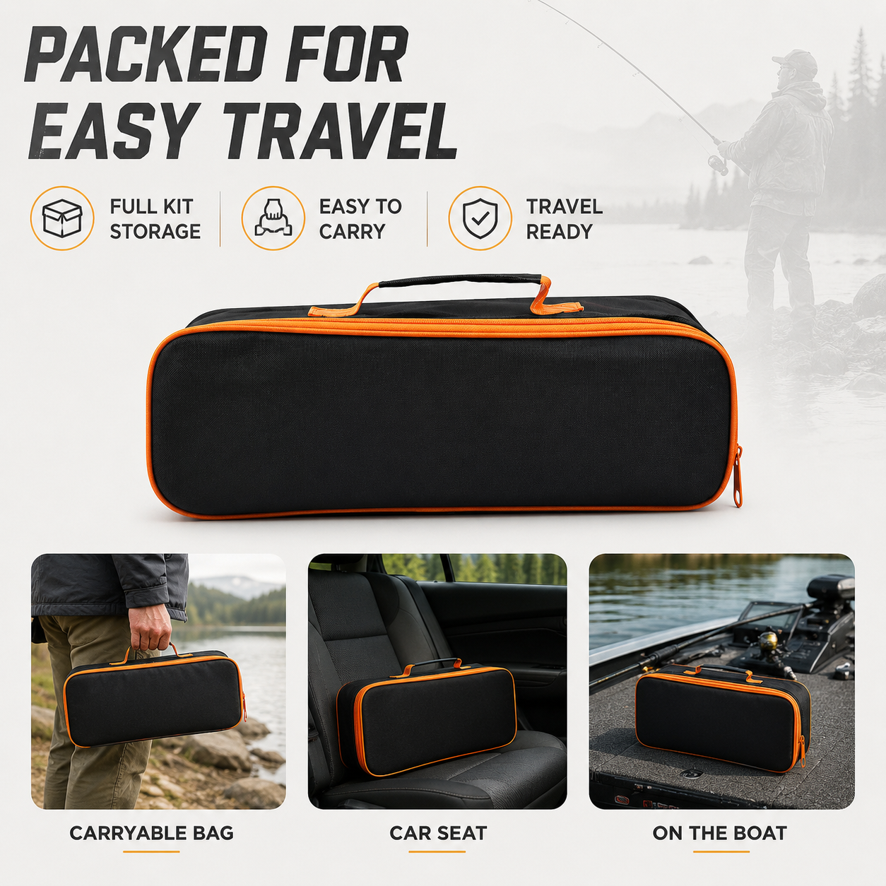 Closora | Castaway Telescopic Travel Fishing Rod Set