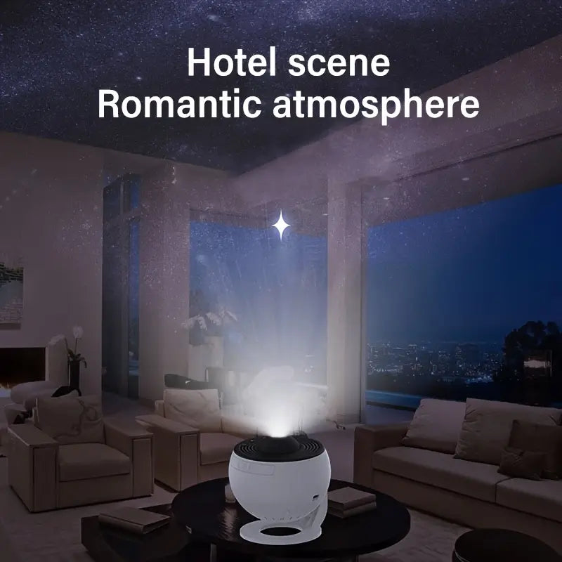 Closora | Celestial Dreams: 360° Planetarium Galaxy Projector - Full-room Coverage