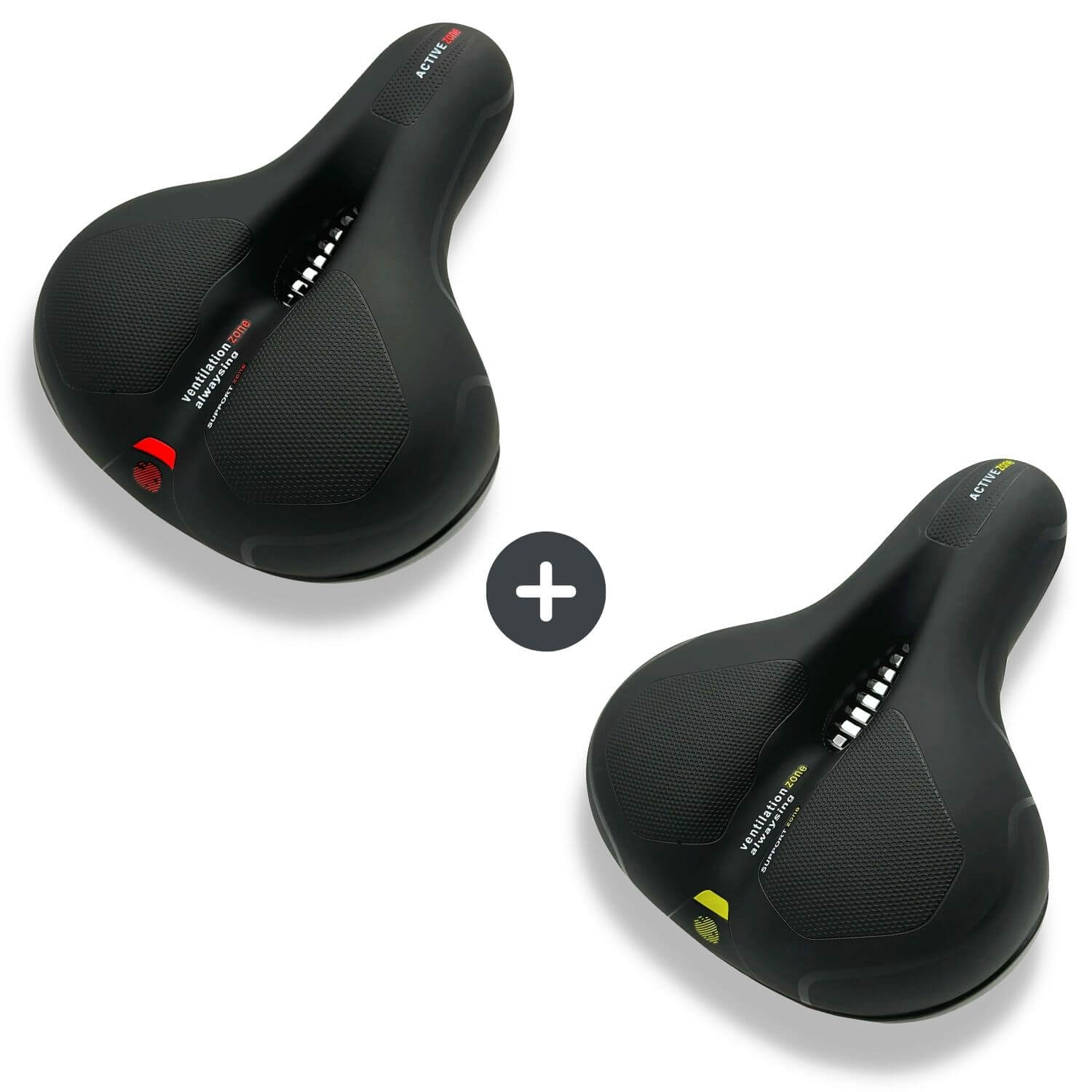 Closora | CloudComfort Pro Bicycle Seat | Pressure-Relieving Memory Foam | Black