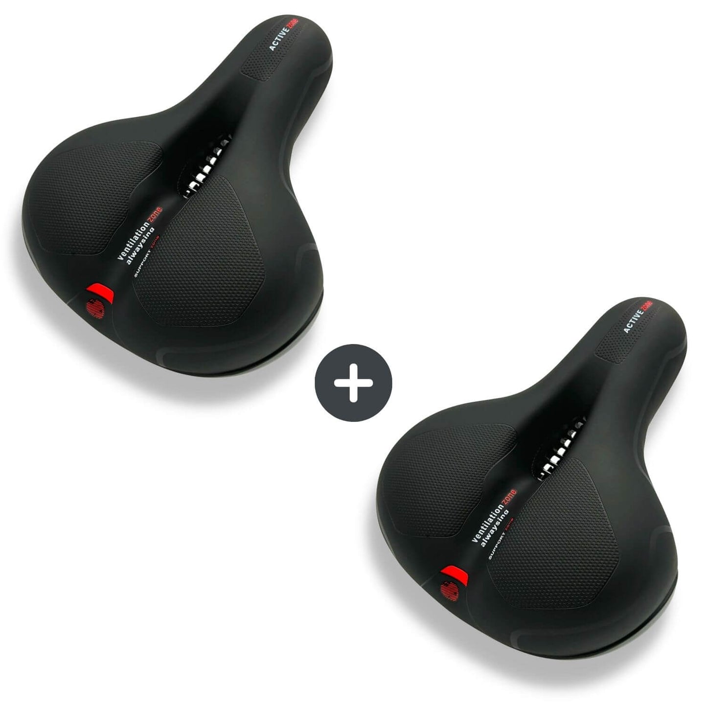 Closora | CloudComfort Pro Bicycle Seat | Pressure-Relieving Memory Foam | Black