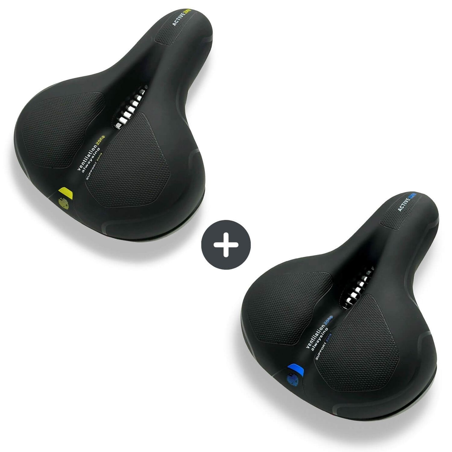 Closora | CloudComfort Pro Bicycle Seat | Pressure-Relieving Memory Foam | Black