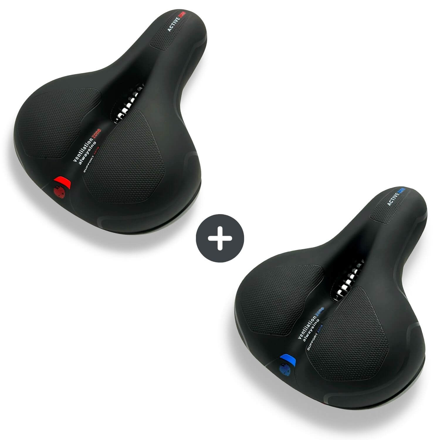 Closora | CloudComfort Pro Bicycle Seat | Pressure-Relieving Memory Foam | Black