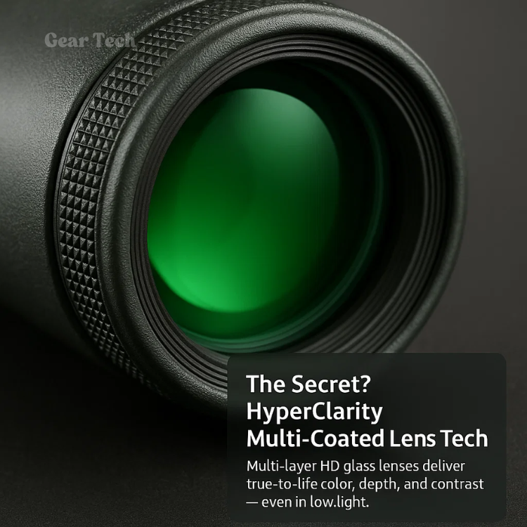 Closora | Compact 600x Ultra-Zoom Monocular | HD Lens, Lightweight & Perfect for Hiking, Birdwatching, and Sports Events
