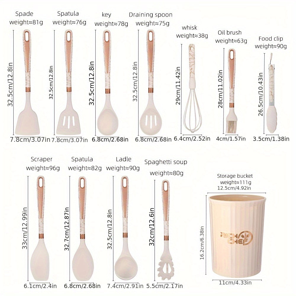Closora | Cooking - Kitchen joy with the elegant silicone kitchen utensil set