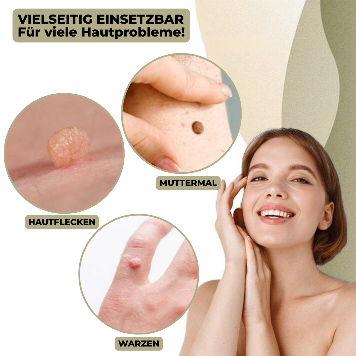 Closora | DermaLinx Wart Remover | Pain-Free Removal of Warts & Moles | For Home | Without Surgery
