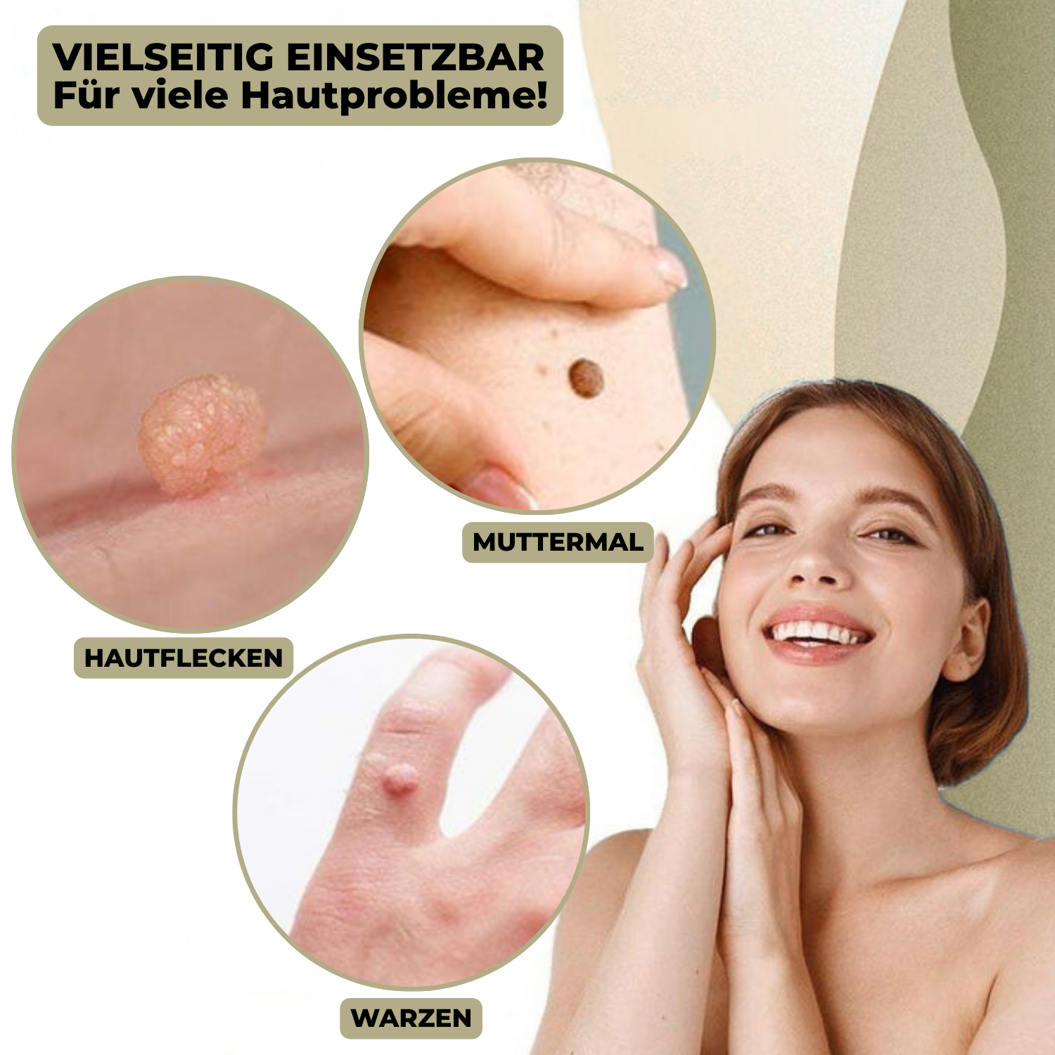 Closora | DermaLinx Wart Remover | Pain-Free Removal of Warts & Moles | For Home | Without Surgery
