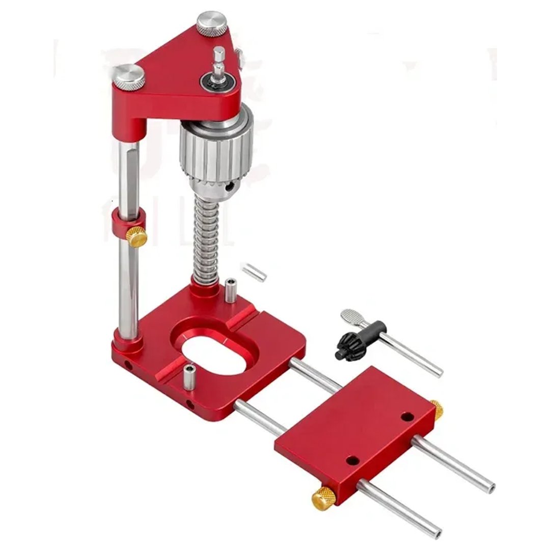 Closora | Drill Press Guide for Handheld Drills - Portable & Adjustable Woodworking Jig