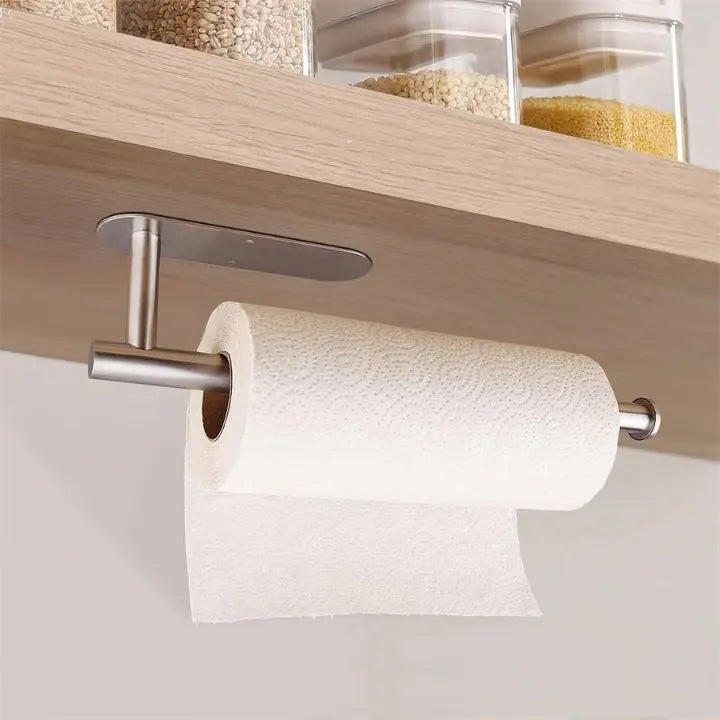 Closora | Elegant Wall Kitchen Paper Towel Holder – drill-free & space-saving